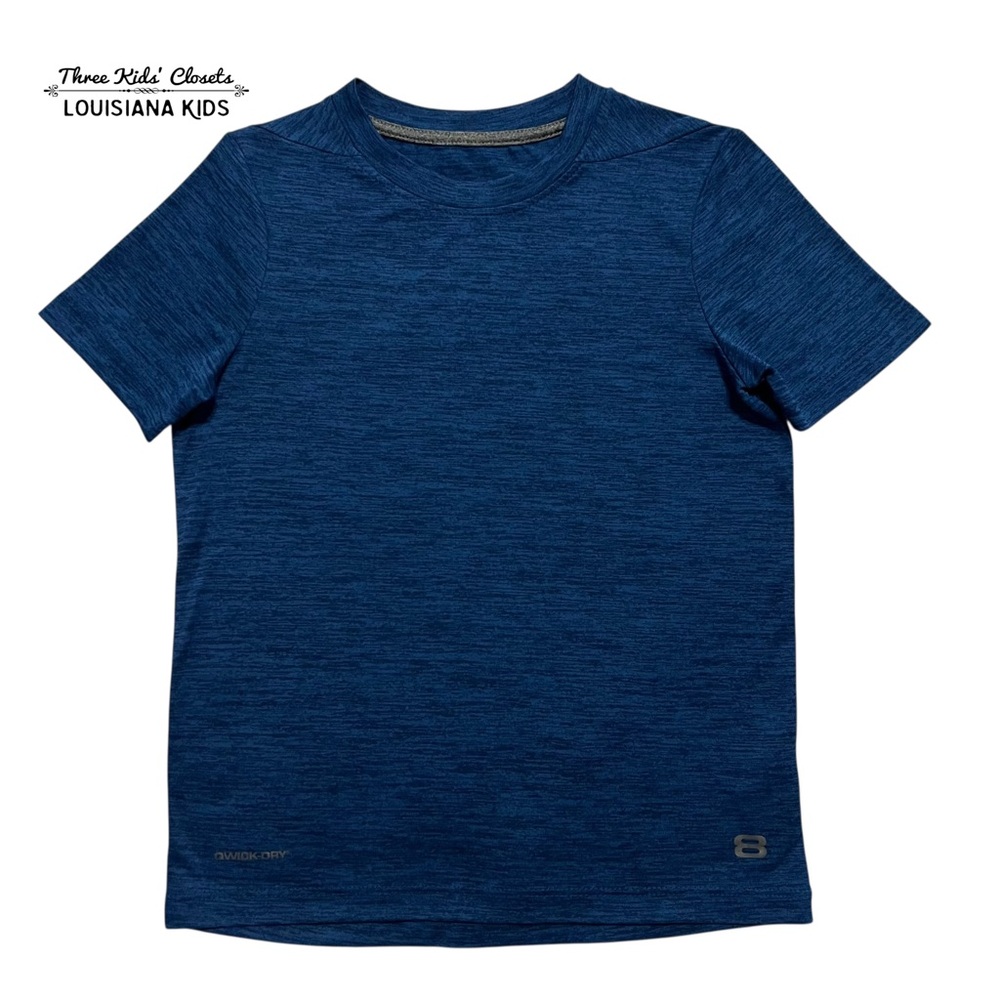 Layer 8 Boys S Blue Quick-Dry Athletic Tee